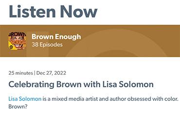 Podcast Celebrating Brown with Lisa Solomon