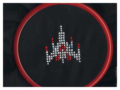 lisa solomon art - galaga embroideries