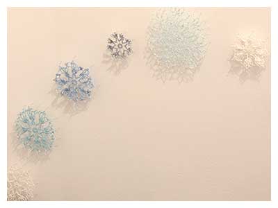 lisa solomon art - doily installation - doily installation Art Market SF