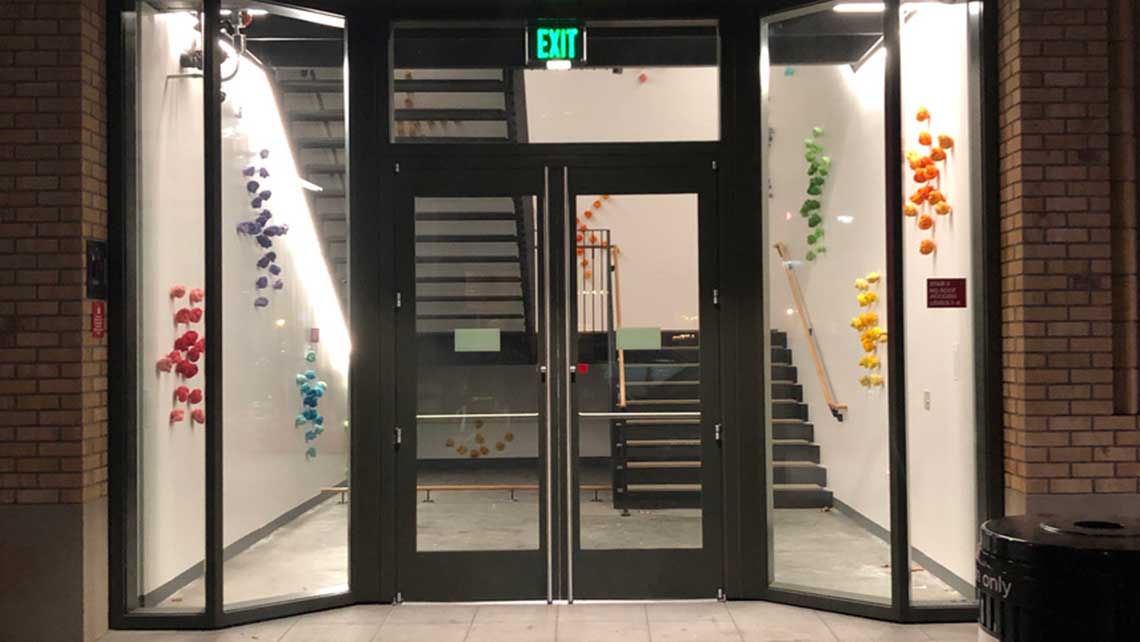 Lisa Solomon commissioned knots installed at Chan Zuckerberg Initiative Redwood City