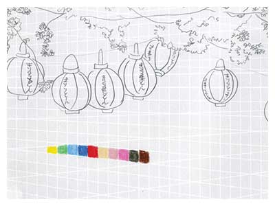 lisa solomon art - Color Chart Drawings