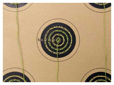 lisa solomon art - rifle target - cozied - after eve hesse